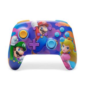 Mando Pro PowerA Wireless Nintendo Switch Color Splash Heroes