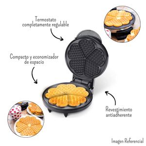 Waflera Boma Heart en forma de Corazón 1200w BM-2010