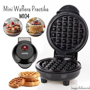 Mini Waflera Practika M104N - Negro
