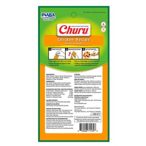 Snack Cremoso Perro Churu Pollo 1 sobre x 4 tubos