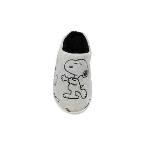 Pantuflas Mujer Snoopy Gris