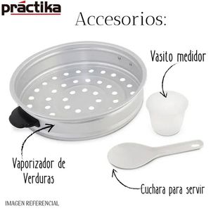 Olla Arrocera Practika de 4.2 Lt con Vaporera - 420MCS