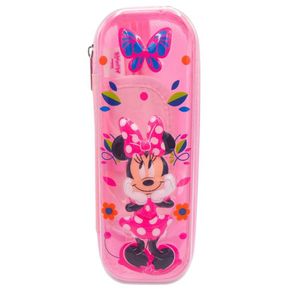 Cartuchera Escolar Kawaii Minnie Rosado