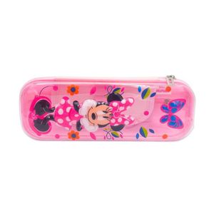 Cartuchera Escolar Kawaii Minnie Rosado