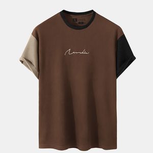 Polo Hombre Yansus Tricolor Negre Camello