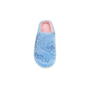 Pantuflas Mujer Stitch Celeste