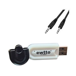 Receptor Bluetooth Dual Plug y Usb Para Autos / parlantes Ewtto ET-E0621