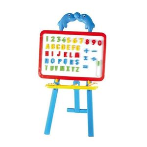 Pizarra Magnética Doble Cara Números y Letras 41 piezas