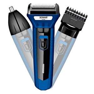 Afeitadora Y Cortadora de Cabello Sonar 3en1