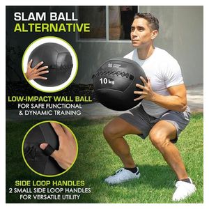 Pelota Medicinal Blanda para Entrenamiento de Potencia Sin Rebote 2kg
