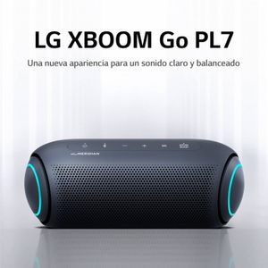 Parlante Bluetooth Portátil LG XBOOM Pl7 Go Black