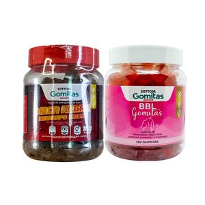 Gomitas Adulto Maca Negra + Gomitas Aguaje BBL Adultos