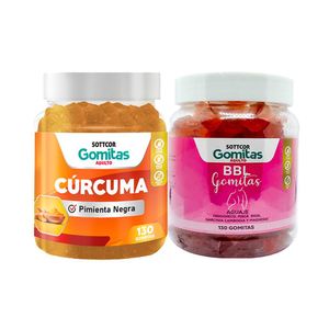 Gomitas Adulto Curcuma + Gomitas Aguaje BBL Adultos
