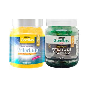 Gomitas Adulto Valeriana +Gomitas Citrato de Magnesio Adulto