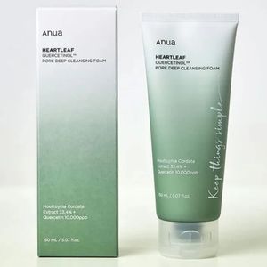 ANUA HEARTLEAF QUERCETINOL PORE DEEP CLEANSING FOAM 150ML