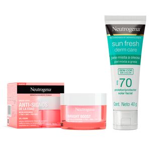 Combo Neutrogena Crema Antiedad + Protector Solar Fsp70