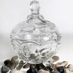 Azucarero Elegante de vidrio 820 gramos