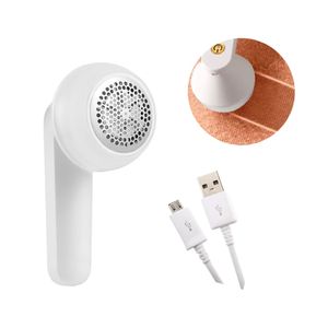 Quita Pelusa Portatil Recargable Blanco