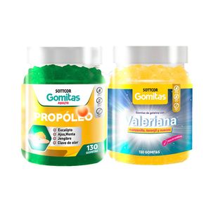 Gomitas Adulto Propolio + Gomitas Valeriana Adultos