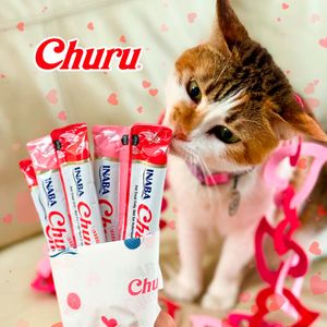 Snack Cremoso Gato Churu Atún y Cangrejo 1 sobre x 4 tubos