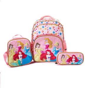 Set Mochila + Lonchera+Cartuchera Pionier Niña Lorety_Disney
