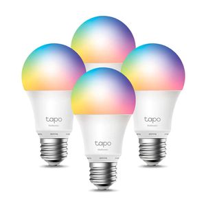 TP-LINK TAPO L530E 4-PACK Foco WIFI Inteligente LED RGB E27