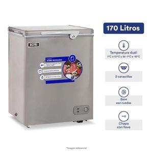 Congelador dual Ilumi de 170 Litros
