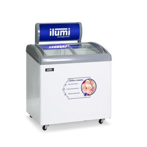 Congelador dual Ilumi Tapa Vidrio de 260 LTS