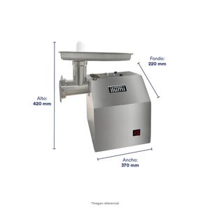 Moledor de Carne Ilumi con capacidad 120 ph