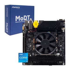 Placa madre Advance MoDT ITX con Procesador (incorporado) Intel Core i5-13420H,  Wi-Fi HDMIx2/DP/VGA