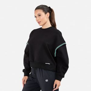 Polera New Athletic Miley Negro Mujer