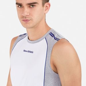 Bvd New Athletic Fredo Blanco Con Gris Hombre