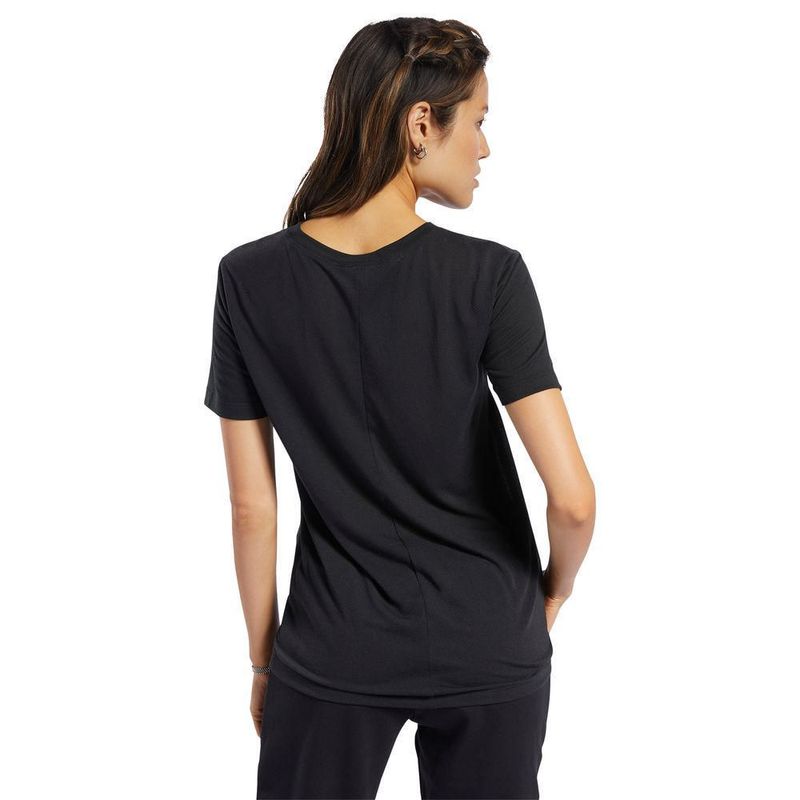 Polo Reebok Mujer Fk6848 Wor Supremium Detail Tee Negro 52081