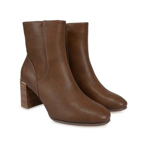BOTIN BASICO CASUAL INFORMAL DAVI-2404 COCOA ANN D VIAN SINTETICO
