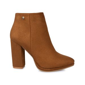 BOTIN BASICO CASUAL INFORMAL KATHE-029 CARAMELO PIAZZA SINTETICO