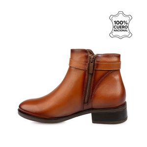 BOTIN JODHPUR CASUAL INFORMAL FER-2437 MIEL VIALE CUERO
