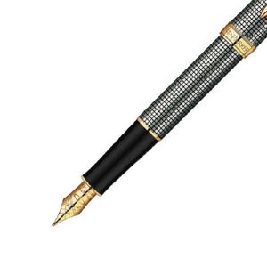 Pluma Fuente Parker Sonnet Cisele Sterling Silver