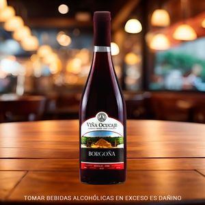 Pack X3 Vino Borgoña Ocucaje 750 Ml