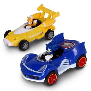 Sonic The Hedgehog - Pack x2 Sonic y Colitas a friccion