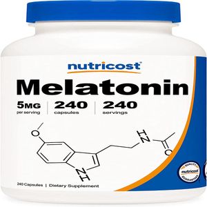 Melatonin Melatonina 5 mg 240 Capsulas