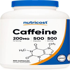 Pastillas Cafeína Pre Workout Entreno 200mg