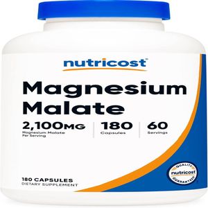 Nutricost Citrato De Magnesio Y Potasio 240 Capsulas