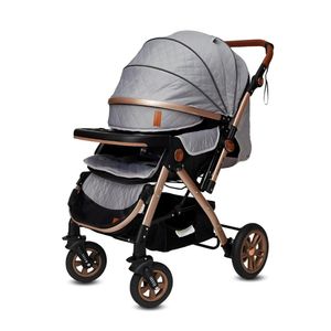 Coche Cuna De Lujo EBABY Sleepy Sunday Gris