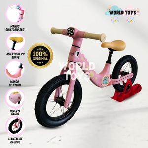 Bicicleta de Equilibrio Giraffe Rosa