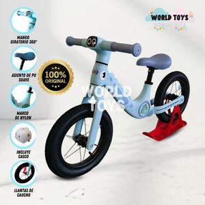 Bicicleta de Equilibrio Giraffe Celeste