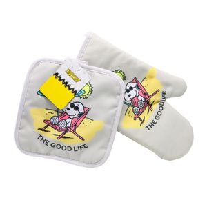 Guante y Toma olla de Cocina Adulto Snoopy