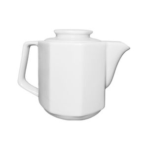 Tetera de Cerámica Octogonal 500 ml Blanco