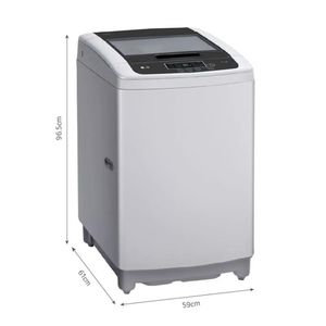 Lavadora LG 13 KG Smart Motion WT13DPBK Gris