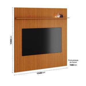 Panel de TV para 50" 2020 Home Boston - Cedro