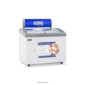 Congelador Con Tapa De Vidrio 460 Lts